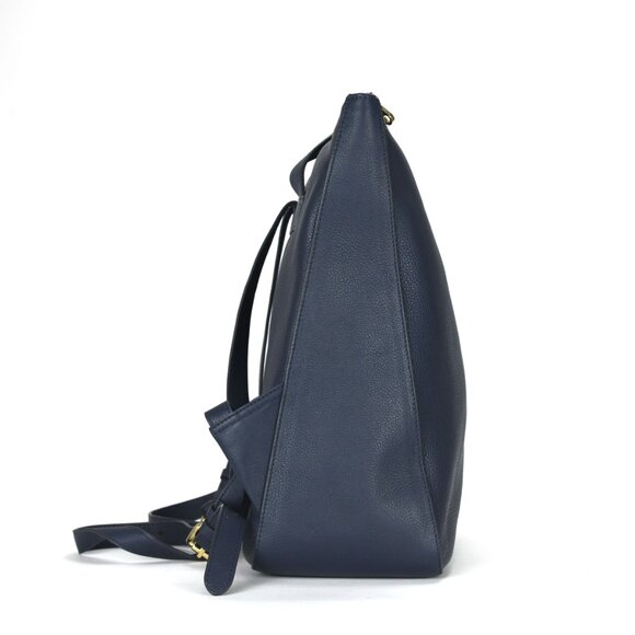 Radley London Westwell Lane Medium Leather Ziptop Backpack - Ink - Picture 4 of 10